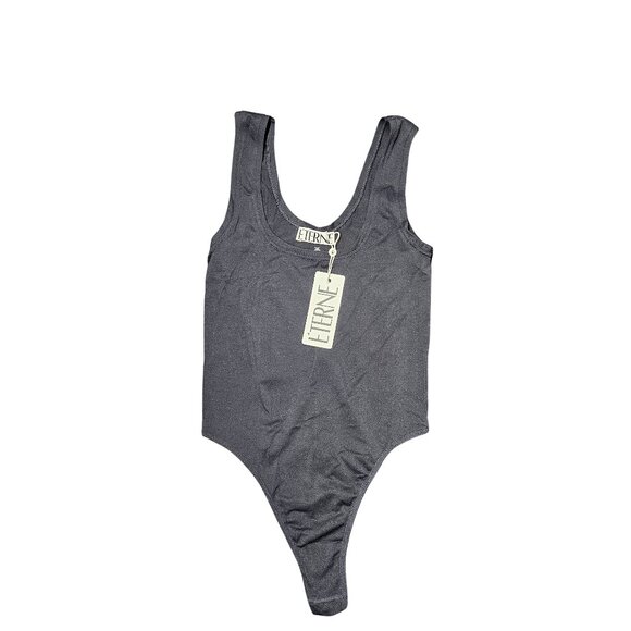 Eterne Tops - Black Eterne tank bodysuit